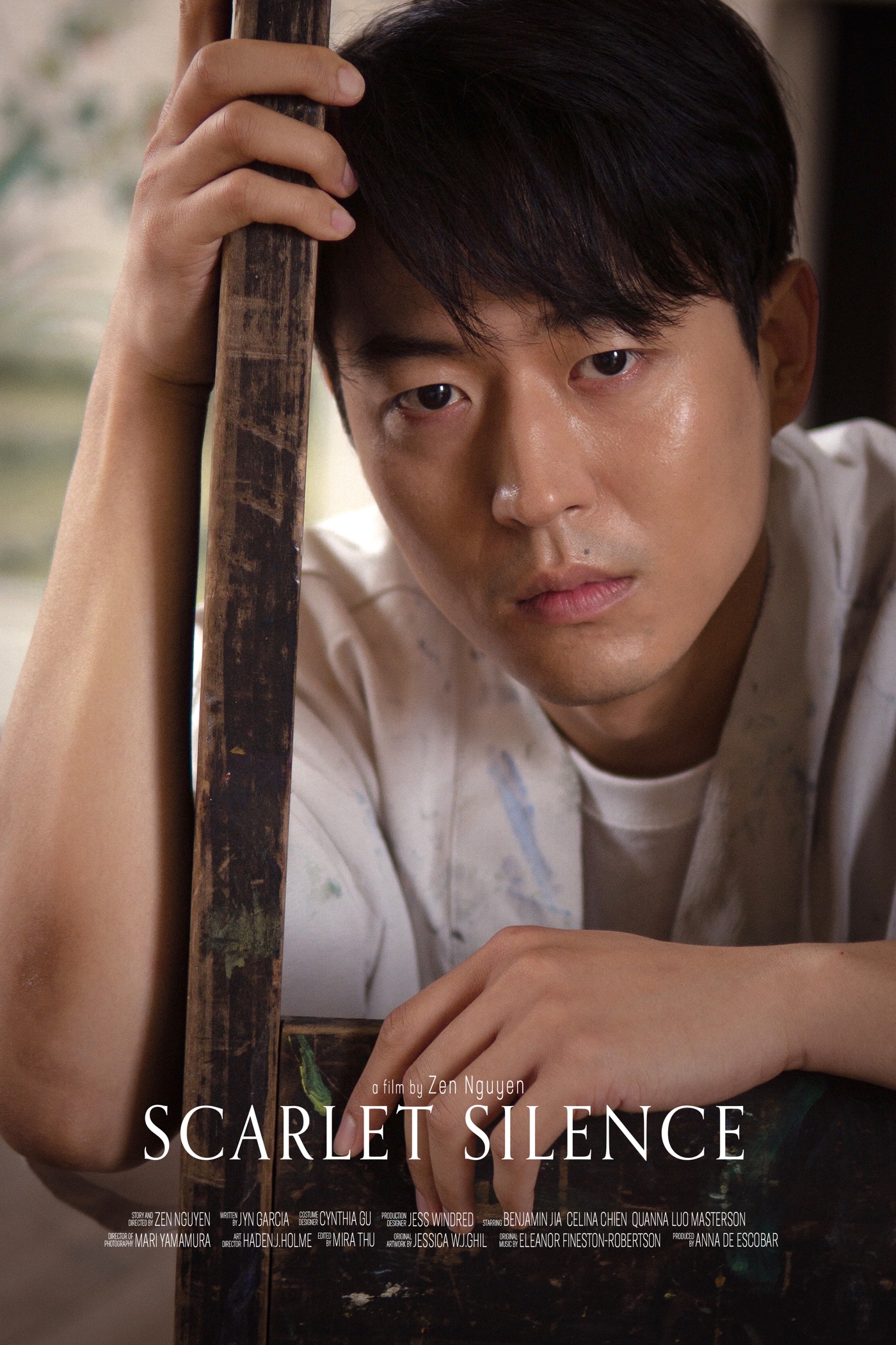 贾天明饰演 Harvey 的 Scarlet Silence 海报